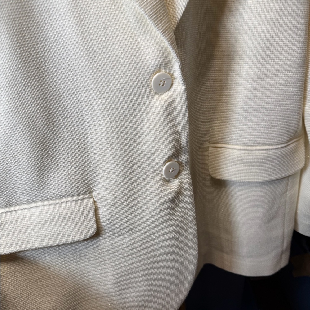 NWOT Wayf Off-White Blazer - Picture 4 of 7